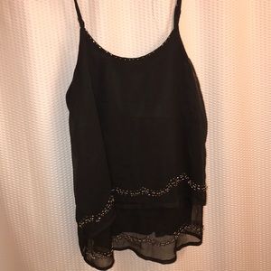 Truth Black Flowy Cami